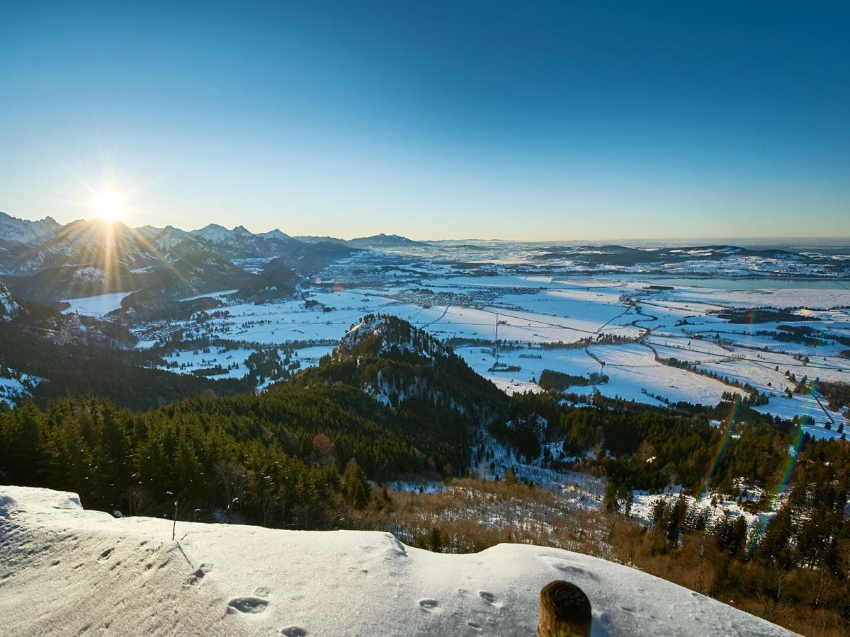 Winterlandschaft im Allgäu 
